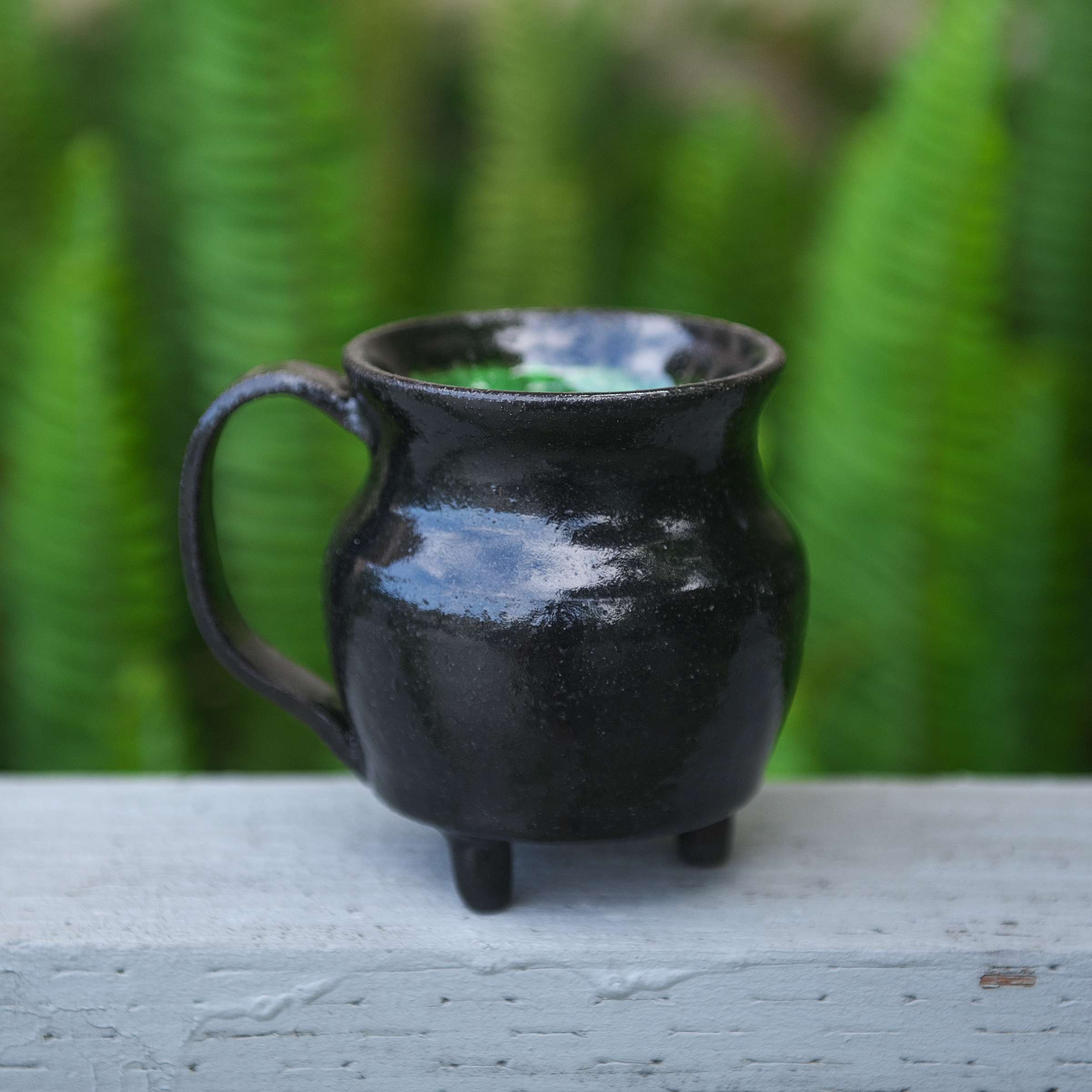 Vase telling a sunrise landscape story